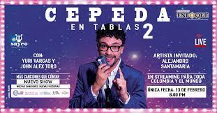 Tickets for fonseca & andres cepeda. Andres Cepeda Cepeda En Tablas Mas Canciones Que Contar Live Streaming 13 De Febrero De 2021