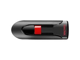 Flash drives, thumb drives, usb sticks: Sandisk Cruzer Glide Usb Flash Drive 64 Gb Usb 2 0 Black Red Retractable Password Protection Encryption Support Temperature Proof Monoprice Com