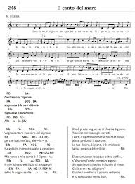 E sognò di andare via, via. Essere Cristiani Il Canto Del Mare Testo E Accordi