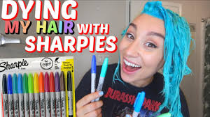 Relouis brow permanent marker eva mosaic eyebrow marker ysl beauté couture brow marker; Dying My Hair With Sharpies Permanent Markers Youtube