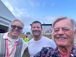 Tony this weekend with Mark Goodyear at BBC in the park at Preston.