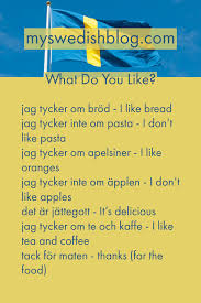 Memrise Swedish 1 What Do You Like Myswedishblog Com In 2021 Learn Swedish Swedish Language Sweden Language