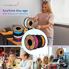 Amazon.com: ATARAXIA ART PETG Filament 1.75mm, 3D Printer Filaments,  1Kg/2.2lb Tidy Winding Spool, Dimensional Accuracy +/-0.02mm, with Filament  ...