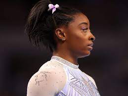The goat design, 'goldie', decorated on simone biles' leotardcredit: Simone Biles Wears Goat Leotards To Hit Back At The Haters