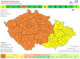 The head office and centralized workplaces of the chmi, including the data processing, telecommunication and technical services. Cesky Hydrometeorologicky Ustav Souhrnna Zprava K Vystraham Chmu Platnost Od Pondeli 21 06 2021 12 00 Do Patku 25 06 2021 00 00 Tato Vystraha Rozsiruje Uzemni Platnost Vystrahy Pred Vysokymi Teplotami Na Vetsinu Uzemi S Vyjimkou