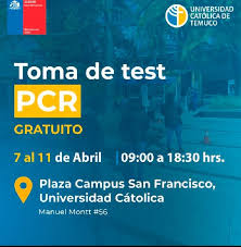 Unicarrera > universidades > universidades en chile > región de la araucanía > universidad católica de temuco uct. Uct Continua La Toma De Pcr De Manera Gratuita Prensa Ciudadana