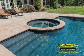 It's smoother because the aggregate we use is smaller than the standard pebble surfaces you'll find. The Best Stonescapes Mini Pebble Pool Finish In Pennsylvania Coronado S