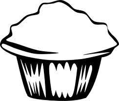 Muffin Coloring Page Google Search Coloring Pages Food Clipart Food Clips