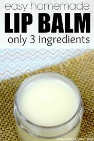 homemade lip balm recipe easy diy lip