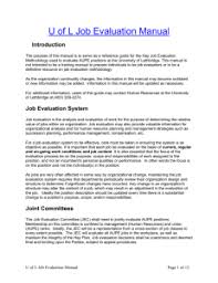 Hay Group Guide Chart Profile Method Of Job Evaluation