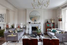 Grant White House Garden 100 Leading Interior Designers Interior Modern Eclectic Living Room White Interior Design