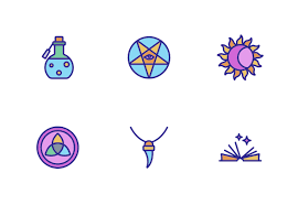 Mystic Symbol Tool Icons By Vector Win Mystic Symbols Symbols Fashion Icons Illustration