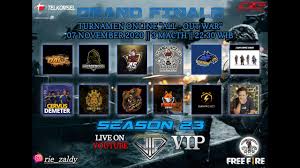 Free fire pro league cis season is the first global event of 2021's free fire season. Grand Final Tournament Online All Out War Free Fire Indonesia Youtube