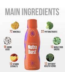Nutraburst Ingredients Liquid Vitamins Total Life Changes Iaso Tea