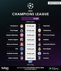 69,568,558 likes · 2,028,150 talking about this. Uefa Champions League Matchday 1 Full Wednesday Preview Futaa Com South Africa