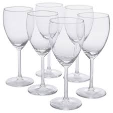 Svalka White Wine Glass Clear Glass Ikea White Wine Glasses Wine Glass Glass