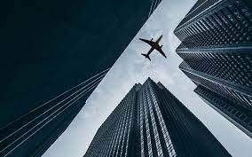 Big Buildings In The World Hd Wallpaper Airplane Wallpaper Minimal Wallpaper 3840x2160 Wallpaper
