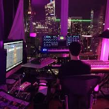 7 Insanely Cool Led Light Setups For Music Studios We Love 7 In 2020 Music Studio Room Music Room Design Home Studio Music