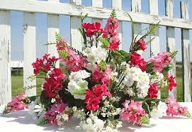 Pin By Barter Post Furniture Matt On Floral Arrangements Grave Flowers Cemetery Flowers Memorial Flowers