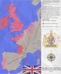 Heart Of Empire An Alternate British Profile By Mdc01957 Alternate History Imaginary Maps Historical Maps