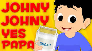 Johny Johny Yes Papa Nursery Rhymes For Baby Kids Songs For Childrens Rhymes For Babies Kids Songs Nursery Rhymes