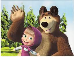 Dalam film awal masha bertemu dengan bear, bear kesal karena masha menghancurkan rumahnya. Masha And The Bear Wallpapers Wallpaper Cave
