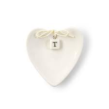 Go to amador loureiro's profile · amador loureiro · letter wood stamp lot. Love Letters T Heart Shaped Ring Dish