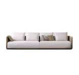 Sofa Kain Berkualitas Tinggi China Off-White 4-Produsen ...