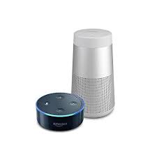 Bose Soundlink Revolve Bluetooth Speaker Echo Dot 2nd Generation Is A Hands Free Voice Co Wireless Surround Sound Bose Soundlink Bluetooth Speakers Portable