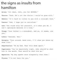 I love you, katherine i think you're a lovely person, i hope you're not mad betty.i'm not mad. My Friend Loves Hamilton And She Would Totally Understand What These Quotes Mean Zodiac Memes