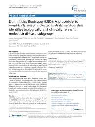Convert 15 pounds to kilograms with our online conversion. Pdf Dunn Index Bootstrap Dibs A Procedure To Empirically Select A Cluster Analysis Method That Identifies Biologically And Clinically Relevant Molecular Disease Subgroups
