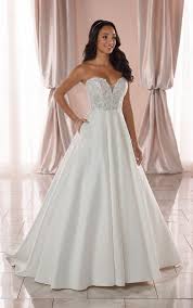 An exquisite stella york wedding dress is sure to make your wedding day unforgettable and make your fiance see only you. Strapless Structured Ballgown With Pockets Stella York Wedding Dresses