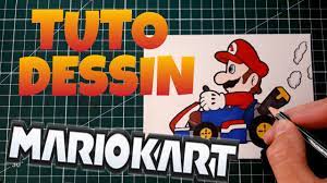 ✅️ How to draw mario kart step by step easily - YouTube