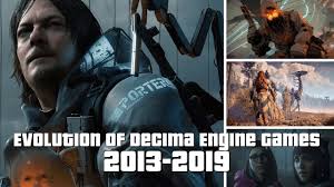 Evolution Of Decima Engine Games 2013 2019 Youtube