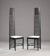 Charles Rennie Macintosh Model Hill House The Chairs Was Designed In 1904 For The Willow Tea Rooms In Glasgo Diseno De Interiores Sillas Disenos De Unas