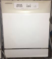 white kitchenaid dishwasher stainless