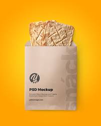 24 Two Paper Shopping Bags Psd Mockup Yellowimages