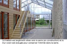 Maison Solaire Passive Avec Serre Pour Pays Froids Glass House Building A House Building
