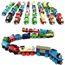 Anime Zabawki Pojazdy Thomas I Jego Przyjaciele Pociagi Drewna Modelu Zabawki Magnetyczne Pociag Wie Kids Wooden Toys Thomas And Friends Thomas And His Friends