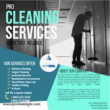 Certified Pro Cleaning Services Cleaning Services That Goes Beyond Janitorial Or Carpet Cleaning Pro Cleaners Are Here To Help Whether You Have A Small Busine