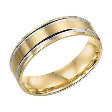Goldman Gtwo Tone 14k Gold Wedding Band 11 8261 G Mens Gold Wedding Band Silver Wedding Bands Mens Wedding Bands