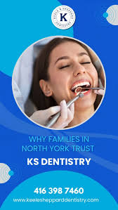 Why do families across North York choose KS Dentistry?, Because we treat  your family like ours., ✔ Gentle care for all ages, ✔ Kids love our dental  chairs, ✔ Grandparents appreciate our patience, ✔ ...