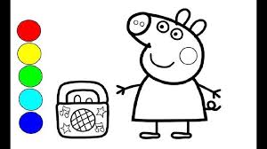 Ausmalbilder zahlen vorlagen zum zählen lernen babyduda. Ausmalbilder Peppa Wutz Youtube Bildergalerie