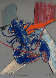 265 Ps Jpg 1160 1600 Toile Abstraite Peinture Homard