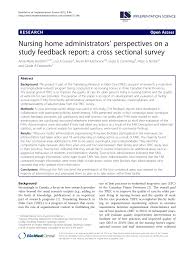 We did not find results for: Pdf Nursing Home Administrators Perspectives On A Study Feedback Report A Cross Sectional Survey
