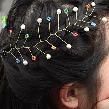 Find for the perfect dresses for any occasion at david's bridal, including prom, party & graduation dresses all in designer styles, colors & sizes! How To Make A Wire Pearl Beaded Bridal Headpiece With Colorful Seed Beads Diy Hair Accessories Bridal Hair Accessories Flower Hair Accessories
