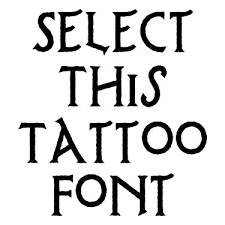 Do not miss our most special fonts for your tattoos, drawings, prints, murals. Ancient Roman Tattoo Font Generator Online