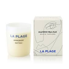 Maison Balzac La Plage In 2020 Perfumed Candle Luxury Candles Scented Candles