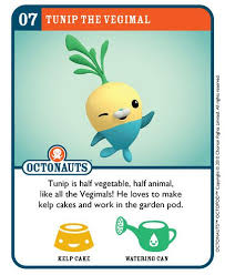 Octonauts Trading Cards Tunip The Vegimal Octonauts Octonauts Birthday Octonauts Birthday Party