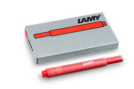 Lamy T10 K Kirmizi Murekkep Kartusu Butun Lamy Dolma Kalem Modelleri Icin Uygundur Paket Icerigi 5 Kartustur Kirmizi Renk Murekkep Dolma Kalem Renkler